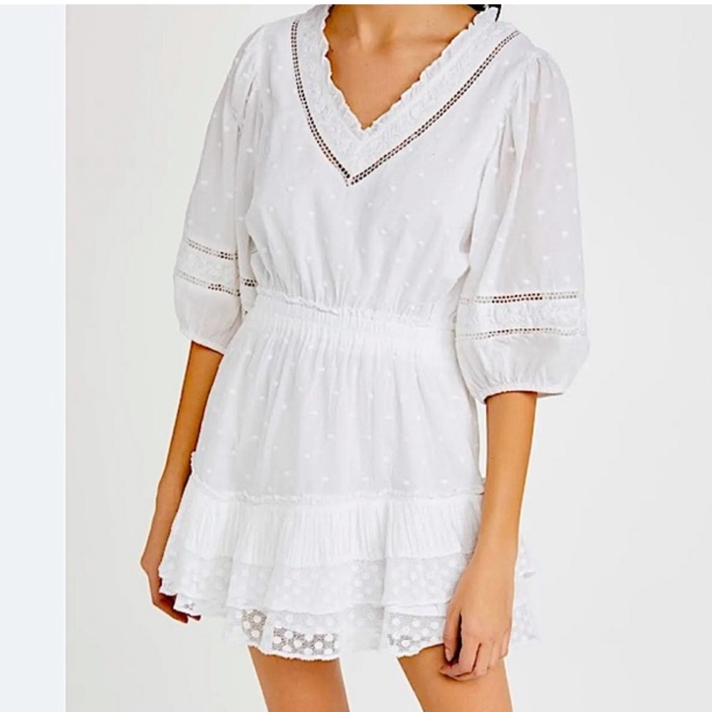 LoveShackFancy White Dress
